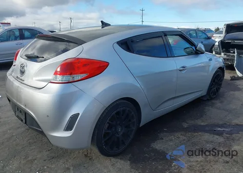 2013 Hyundai Veloster Base W/Black z USA, uszkodzony, nr VIN KMHTC6AD1DU123082